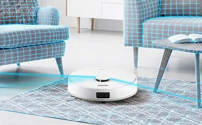 Robotický vysavač s mopem a automatickým vyprazdňováním - DOMO DO7300S