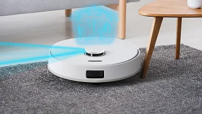 Robotický vysavač s mopem a automatickým vyprazdňováním - DOMO DO7300S