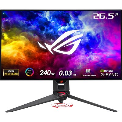 ROG Swift OLED PG27AQDM gaming mon. ASUS