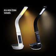 RTL 204 stm.LED lamp.černá Qi 6W RETLUX