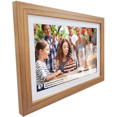 SDF 1093 OAK WIFI DIG. PHOTOFRAME SENCOR