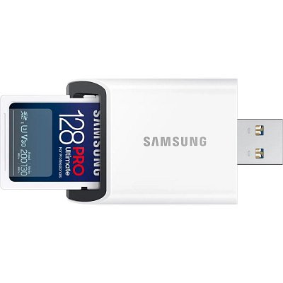 SDXC 128GB PRO ULTIMATE + USB SAMSUNG