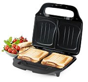 Sendvičovač na 2 XL sendviče - černý - DOMO DO9297C