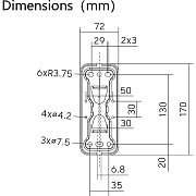 SHO 7520 VÝSUV. DRŽÁK TV 23-42 STELL