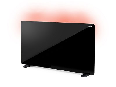 Skleněný teplovzdušný konvektor s WIFI - DOMO DO7356CH