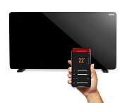 Skleněný teplovzdušný konvektor s WIFI - DOMO DO7356CH