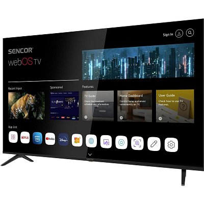 SLE 65US804B WEBOS UHD TV SENCOR