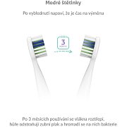 SLIM20 BÍLÁ SONICKÝ KARTÁČEK TRUELIFE