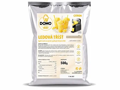 Směs na výrobu ledové tříště s citronovou příchutí - DV-LTCITRON