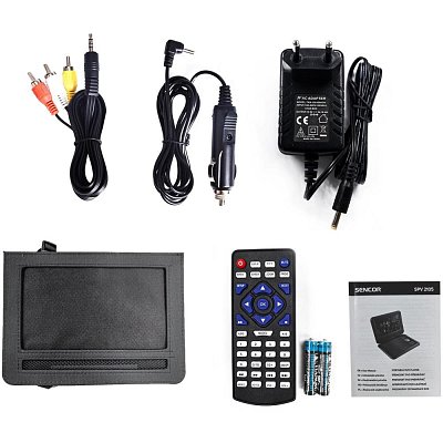 SPV 2105 10''/DVD/CD/USB/SD SENCOR