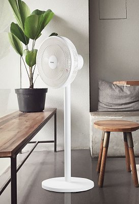 Stojanový ventilátor 2v1 - bílý - DOMO DO8156