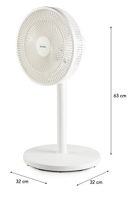 Stojanový ventilátor 2v1 - bílý - DOMO DO8156