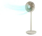 Stojanový ventilátor 2v1 - písečná barva - DOMO DO8158