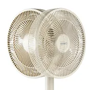 Stojanový ventilátor 2v1 - písečná barva - DOMO DO8158