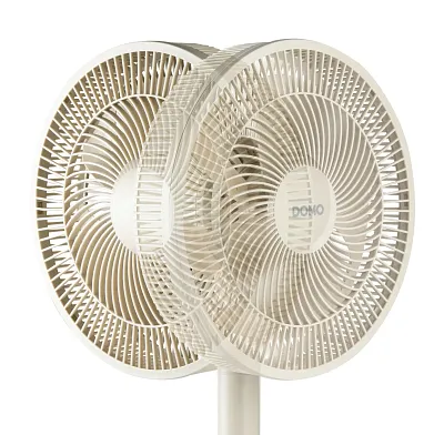 Stojanový ventilátor 2v1 - písečná barva - DOMO DO8158