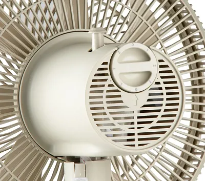 Stojanový ventilátor 2v1 - písečná barva - DOMO DO8158