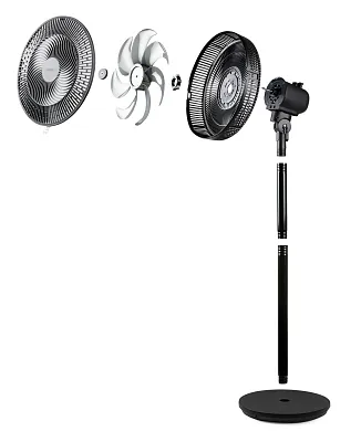 Stojanový ventilátor Multiblade 2v1 - černý - DOMO DO8159