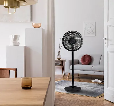 Stojanový ventilátor Multiblade 2v1 - černý - DOMO DO8159