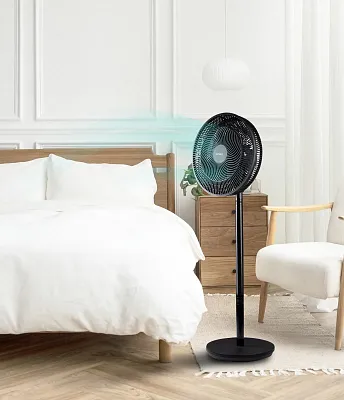 Stojanový ventilátor Multiblade 2v1 - černý - DOMO DO8159