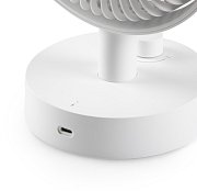Stolní USB aku ventilátor s oscilací - DOMO DO8151