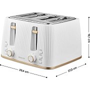 STS 7540WH Elektrický topinkovač SENCOR