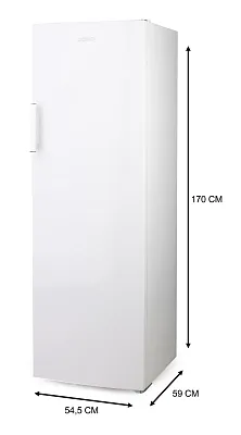 Šuplíkový mrazák - 204 litrů - bílý - DOMO DO91206F