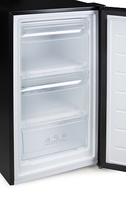 Šuplíkový mrazák - černý - E - PRIMO PR143DV