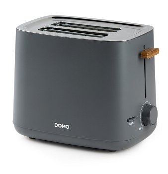 Topinkovač na 2 topinky - šedý - WOOD YOU - DOMO DO965T