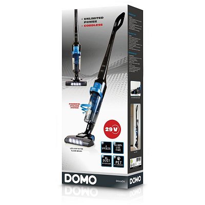 Tyčový aku vysavač - 29 V Li-ion - DOMO DO221SV