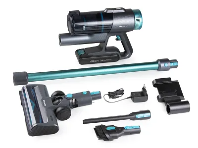 Tyčový vysavač 2v1 s BLDC motorem 28,8 V - DOMO DO252SV