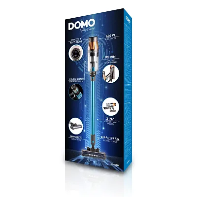 Tyčový vysavač 2v1 s BLDC motorem 25,2 V - DOMO DO254SV