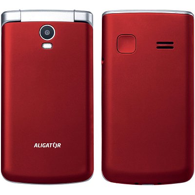 V710 Senior červ.-stří+st.nab. ALIGATOR