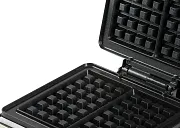 Vaflovač 4x7 s termostatem a časovačem - černý - DOMO DO9281W