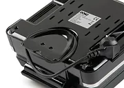Vaflovač 4x7 s termostatem a časovačem - černý - DOMO DO9281W