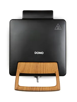 Vaflovač 4x7 s termostatem - černý - DOMO DO9275W