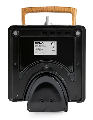 Vaflovač 4x7 s termostatem - černý - DOMO DO9275W