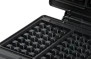 Vaflovač 4x7 s termostatem - černý - DOMO DO9275W