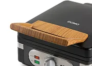 Vaflovač 4x7 s termostatem - černý - DOMO DO9275W