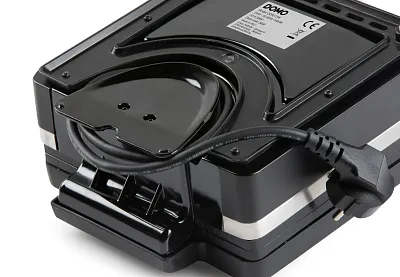 Vaflovač 4x7 s termostatem - černý - DOMO DO9275W