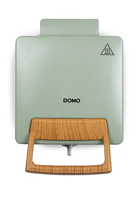 Vaflovač 4x7 s termostatem - zelený - DOMO DO9273W