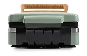 Vaflovač 4x7 s termostatem - zelený - DOMO DO9273W