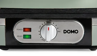 Vaflovač 4x7 s termostatem - zelený - DOMO DO9273W