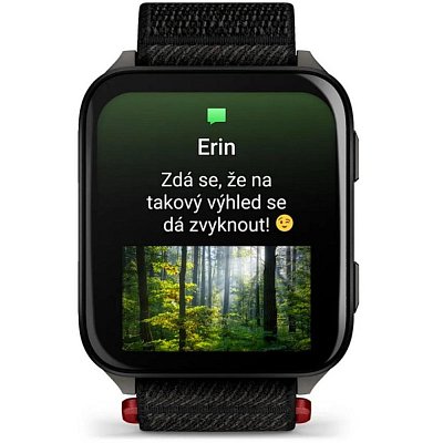 Venu X1 Black pouzdro Slate+nyl. Řemínek