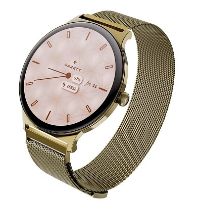 Verona 2 Gold Mesh Steel GARETT