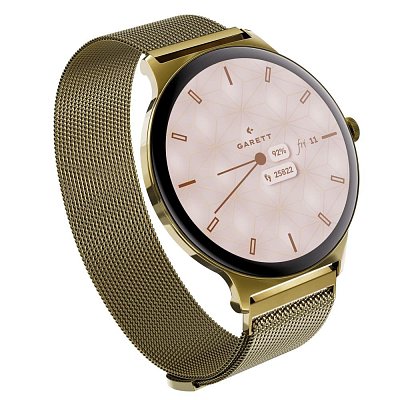 Verona 2 Gold Mesh Steel GARETT