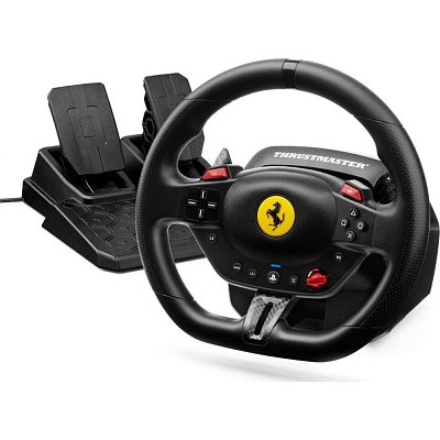Volant+pedály T98 Ferrari 296 PS4/PS5/PC
