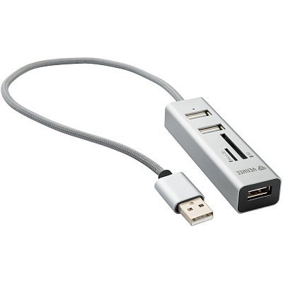 YHC 101SR USB COMBO HUB+čtečka YENKEE