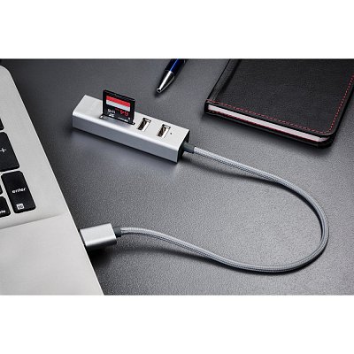 YHC 101SR USB COMBO HUB+čtečka YENKEE