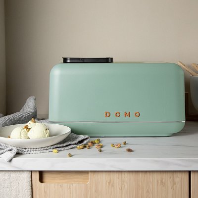 Zmrzlinovač s kompresorem - zelený - WOOD YOU - DOMO DO9307I