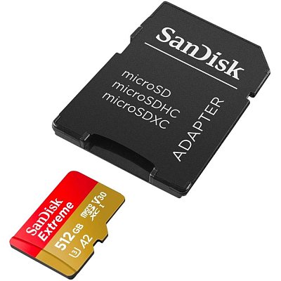 121589 microSDXC 512GB Extreme SANDISK